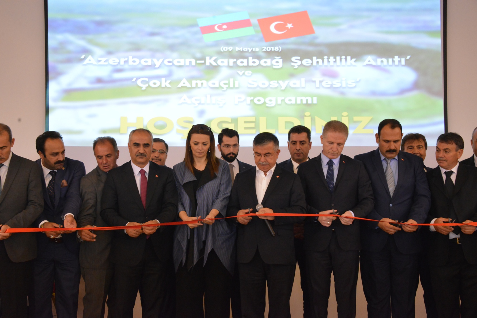 Qənirə Paşayeva Sivasda Azərbaycan-Qarabağ parkı və Şəhidlər abidəsinin açılışında iştirak edib