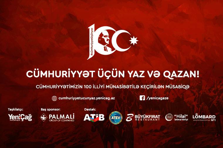 #Сümhuriyyətüçünyaz və 1000 manat qazan – “Yeni Çağ”ın yeni layihəsi başladı