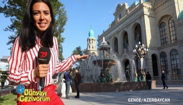 Türkiyənin məşhur telekanalı Gəncə haqda veriliş hazırladı - VİDEO