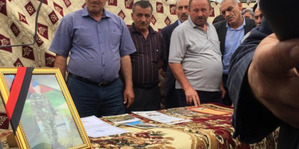 Şəhidimiz torpağa tapşırıldı - FOTOLAR
