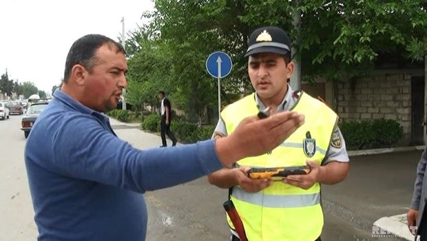 Yol polisi reyd keçirdi: Yığışdırmasan, kişi deyilsən - VİDEO