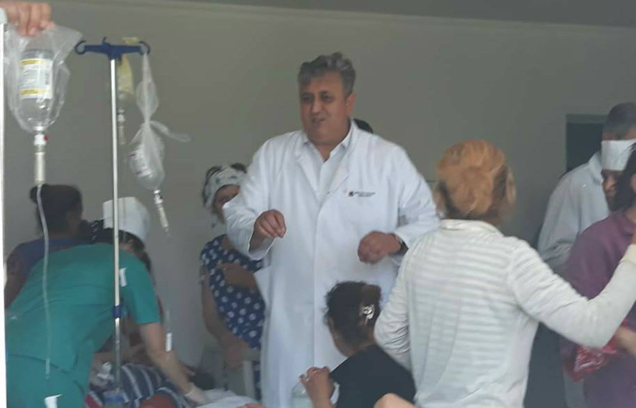 İmişlidə zəhərlənən pambıqçıların FOTOLARI