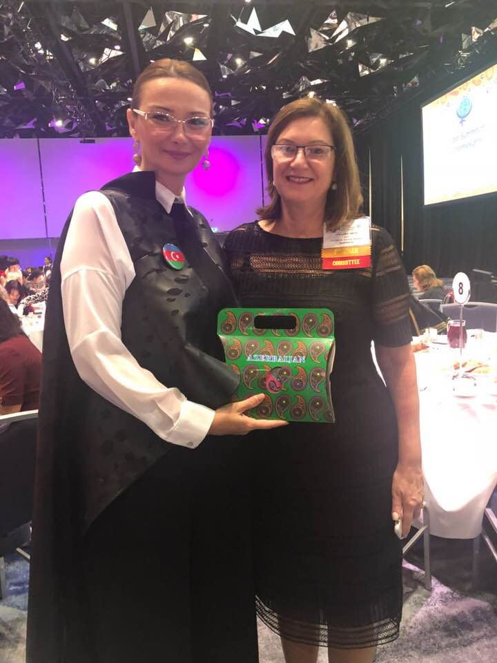 Millət vəkili Almaniya, Fransa və İtaliyanın fəal qadınları ilə Qarabağdan danışıb