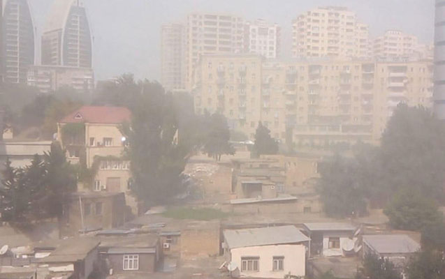 Nazirlik Bakıdakı dumanla bağlı məlumat yayıb