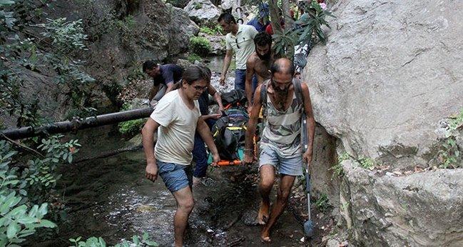 Azərbaycanlı gənc qız Türkiyədə şəlalədən yıxıldı - Meyiti 2 saata tapıldı