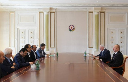 İlham Əliyev İranın səhiyyə nazirini qəbul etdi