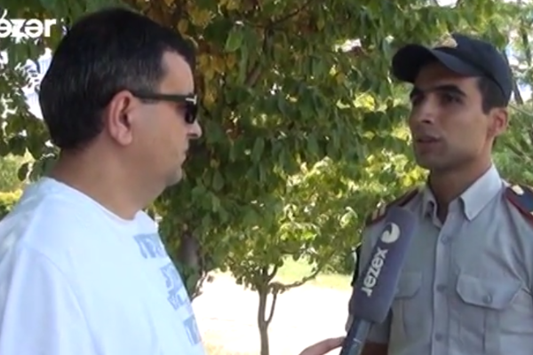"Tərəddüd etmədən suya atıldım və onu suyun dibindən çıxardım" - Xilaskar polis danışdı