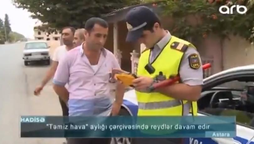 “Üzrlü hesab edin, pivə içmişəm” - Reyd zamanı saxlanılan şəxsin etirafı - VİDEO