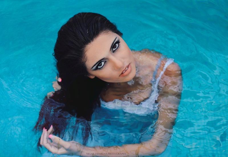 Azərbaycanlı model ABŞ-da ana oldu