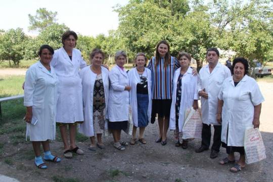 Millət vəkili Tovuzda kənd xəstəxanalarını ziyarət etdi - FOTOLAR