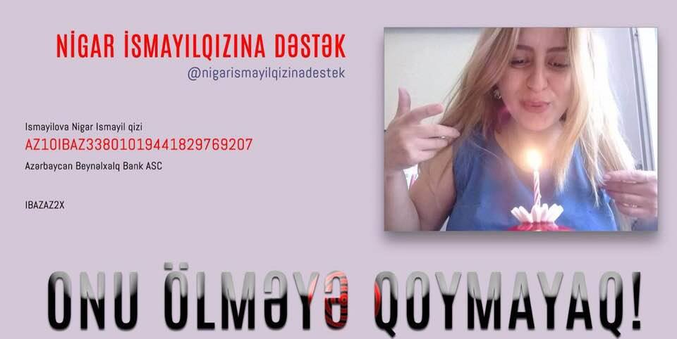 Vikiçilərdən Nigar İsmayılqızına dəstək
