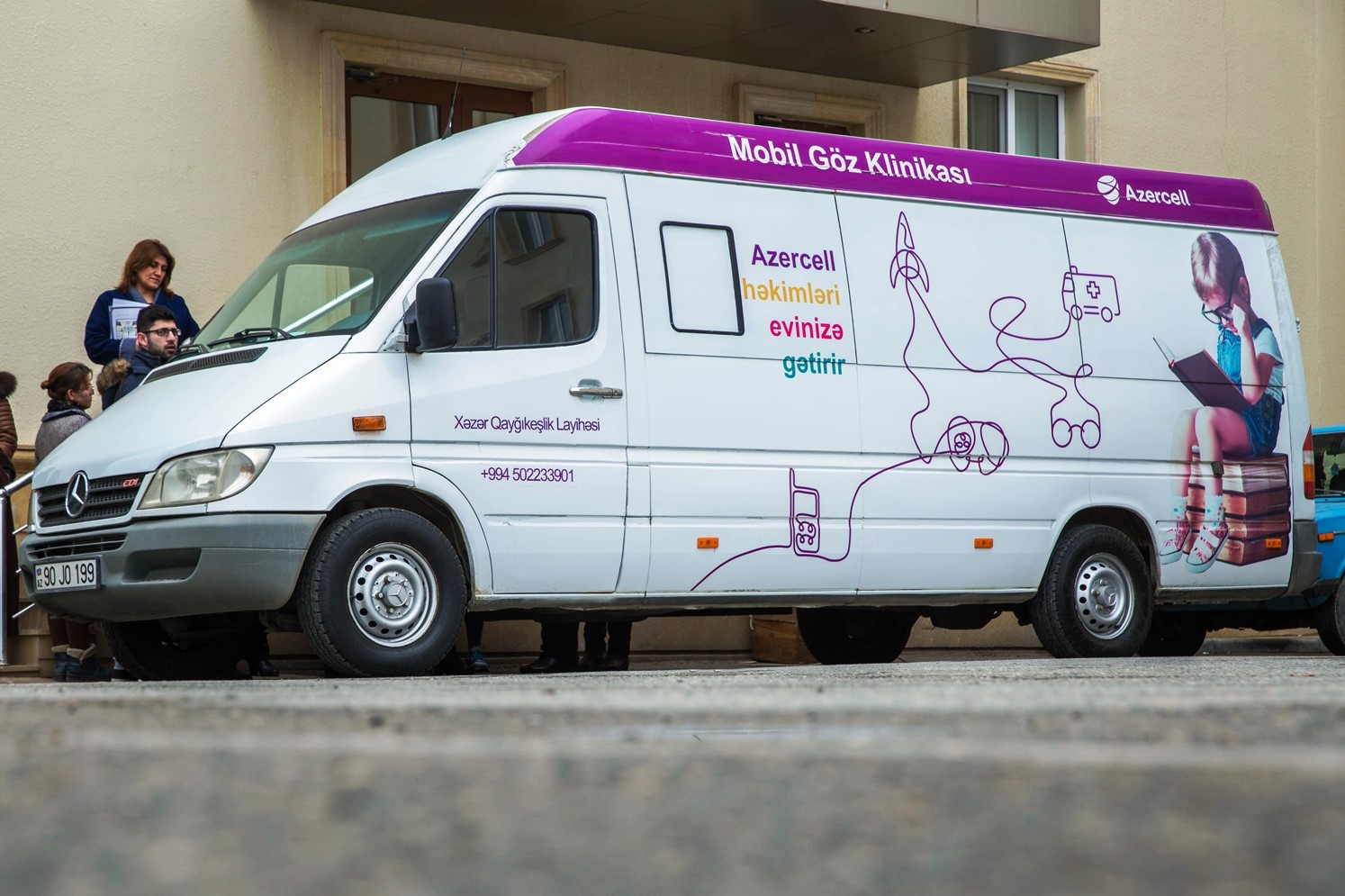 Azercell-in “Mobil Göz Klinikası” Ağdama gedir!