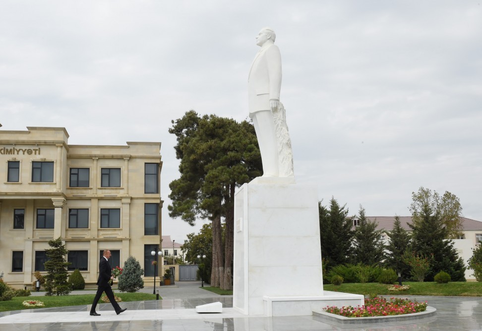 Biləsuvarda Bayraq Muzeyinin açılışı oldu - FOTOLAR