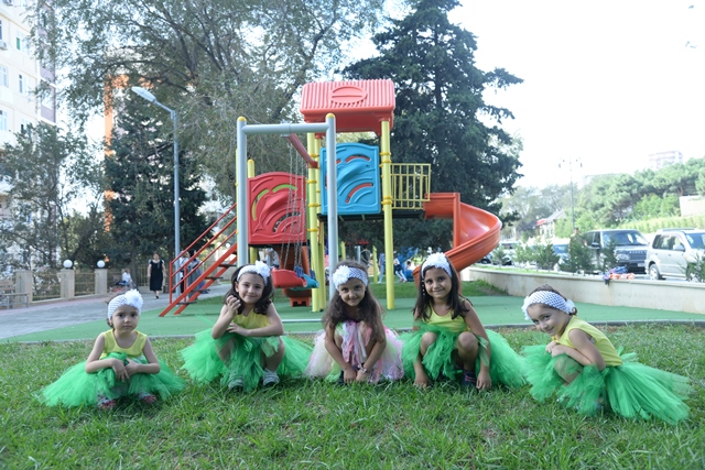 Nəsimi rayonunda yeni park istifadəyə verildi - FOTO
