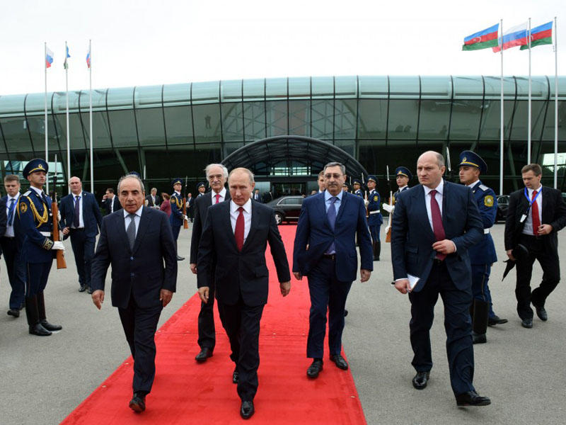 Putinin Azərbaycana işgüzar səfəri başa çatdı