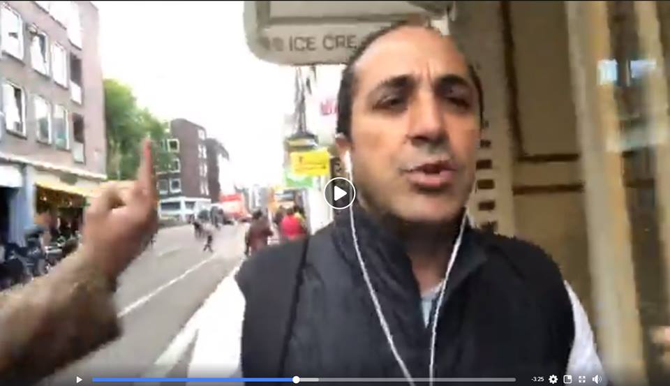Canlı yayım edən Orduxanı ələ saldılar: Holland ona orta barmağını göstərdi  - VİDEO