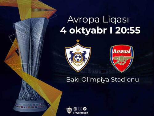 “Qarabağ” - “Arsenal” oyununa 55 min bilet satıldı