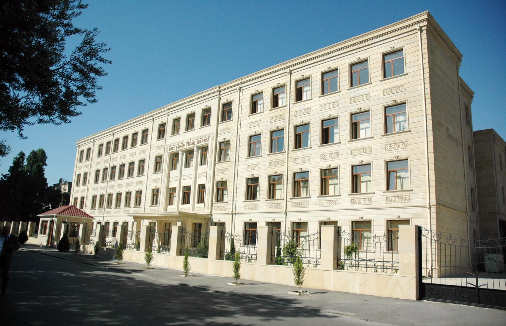 Bakıda bu məktəblərin direktorları dəyişdirildi - SİYAHI