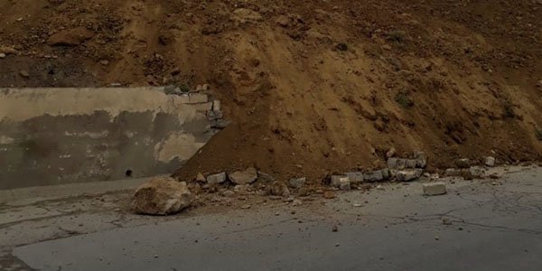 Badamdardakı sürüşmə evin hasarını uçurdu