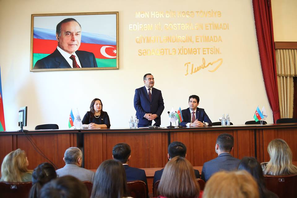 YAP Gəncə şəhər Təşkilatı ADAU-da konfrans keçirdi - FOTO