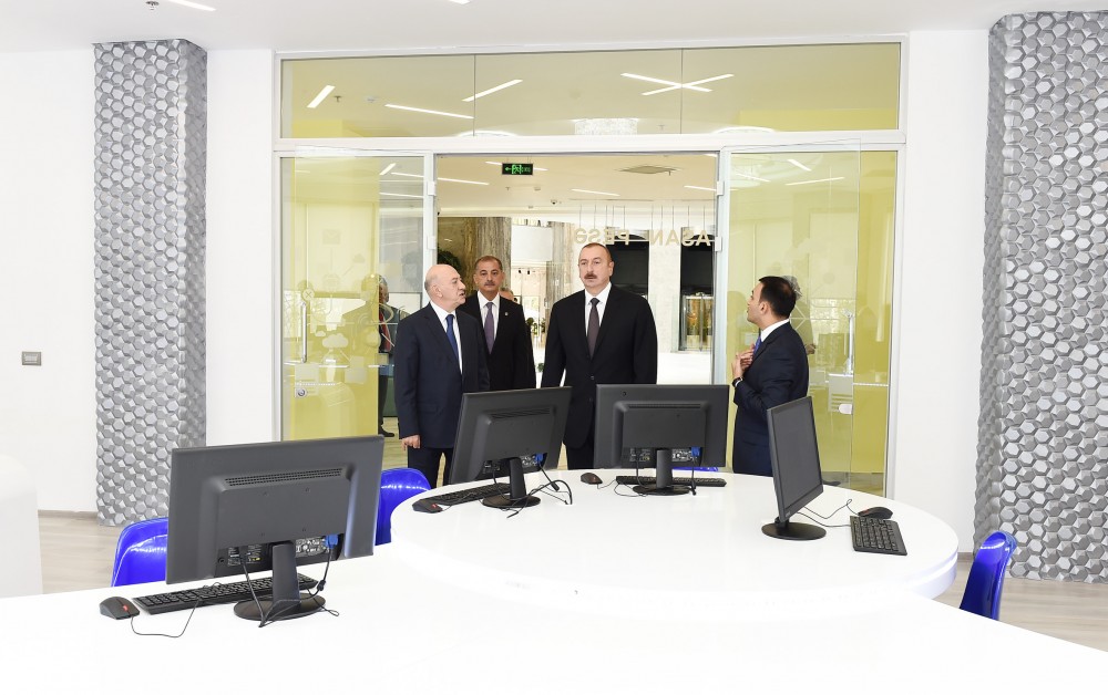 Prezident “ASAN Həyat” kompleksinin açılışında - FOTOLAR