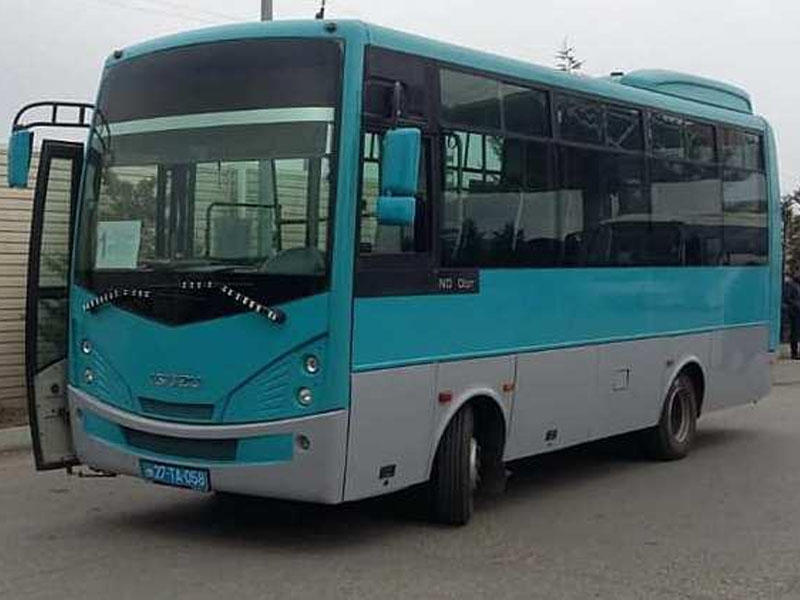 Bölgələrə yeni avtobuslar verilir