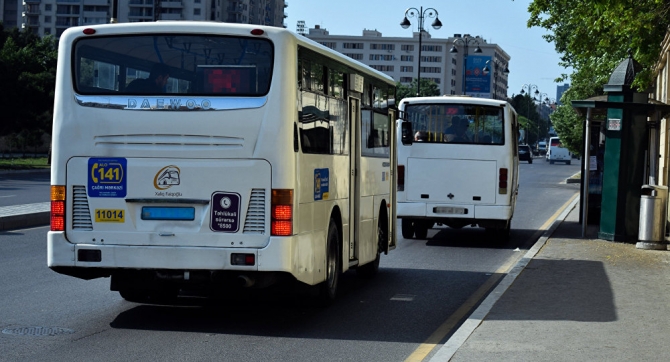 Bu avtobusların hərəkət sxemində dəyişiklik edilib - SİYAHI