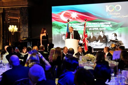 Heydər Əliyev Fondu Londonda Cümhuriyyətin 100 illiyinə həsr olunmuş tədbir keçirib