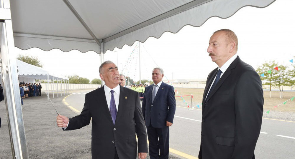 İlham Əliyev Ağdamda