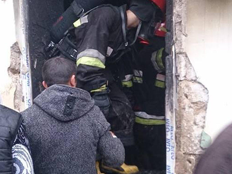 Bakıda bədbəxt hadisə: qadının evdən yanmış meyiti tapıldı