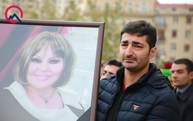 Amaliya Pənahova torpağa tapşırıldı - Fotolar