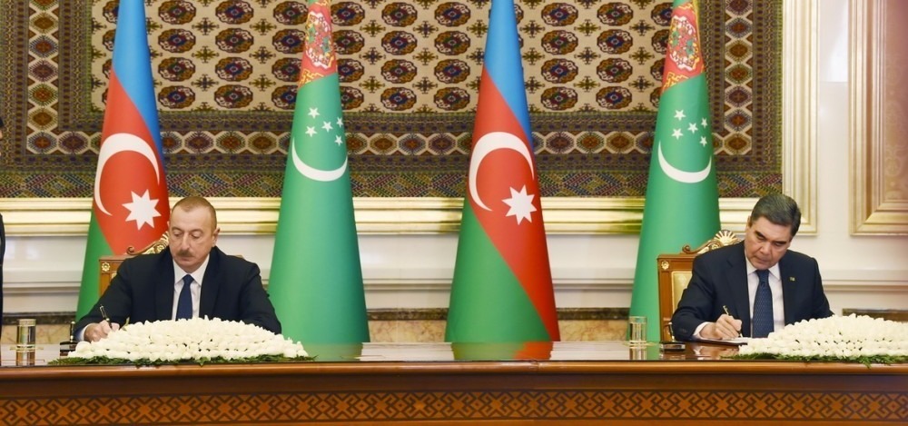 Azərbaycan-Türkmənistan sənədləri imzalandı - FOTO