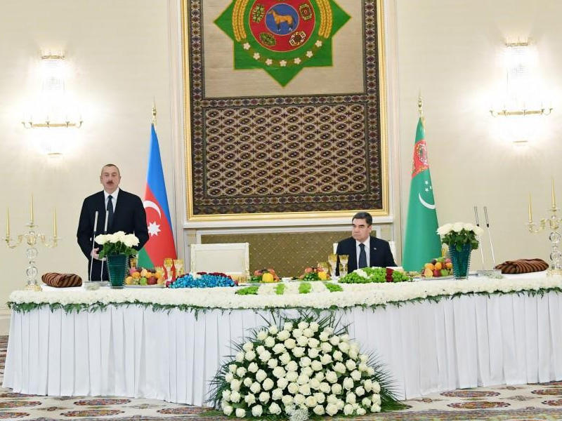 "Azərbaycan və Türkmənistan birgə səylərlə regionda təhlükəsizliyə töhfə verir"