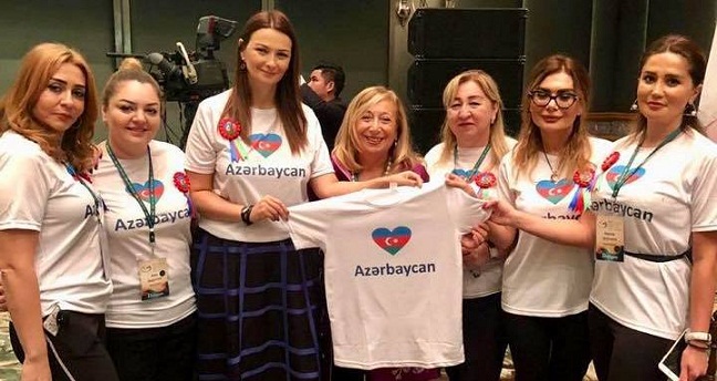 Qənirə Paşayeva beynəlxalq konfransda Qarabağdan danışdı