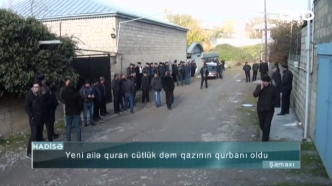 Azərbaycanda yeni ailə quran cütlük hamamda öldü