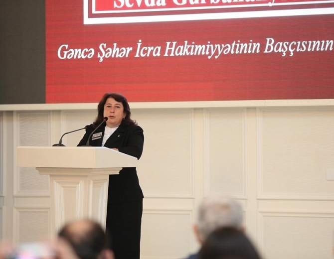 Gəncə icra başçısının xanım müavini işdən çıxarıldı
