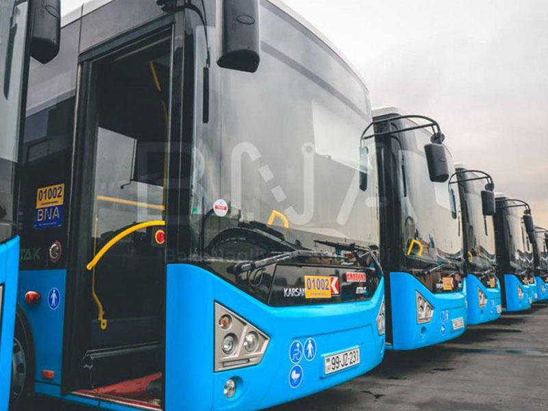 Bakıya hər ay yeni avtobuslar gətiriləcək