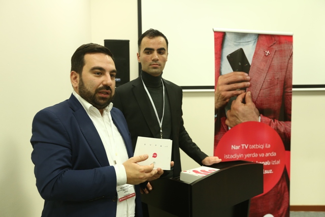 “Nar” media nümayəndələrinə yeni məhsullarını təqdim etdi