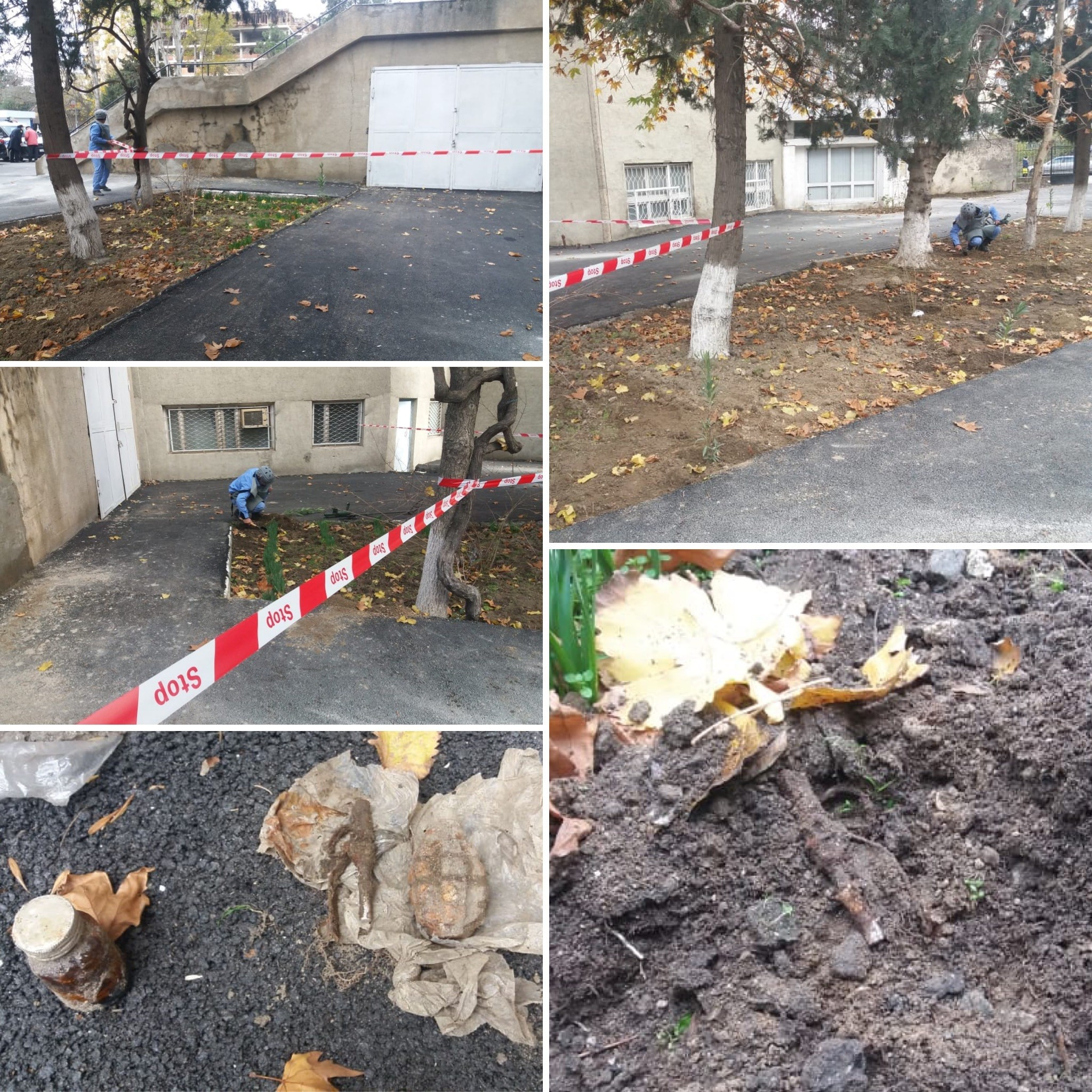 Bakıda qumbara, partladıcı və civə tapıldı - FOTOLAR