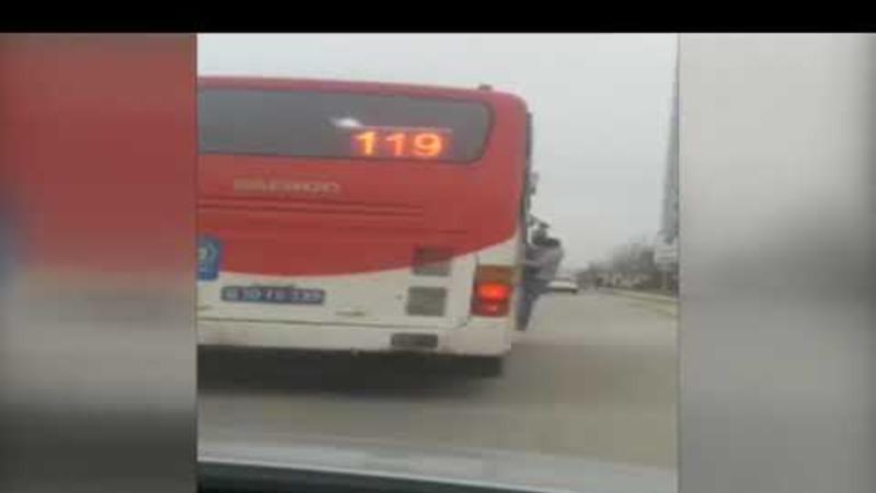 Xırdalanda sərnişin avtobusunun aşmasının səbəbi bilindi - TƏFƏRRÜAT
