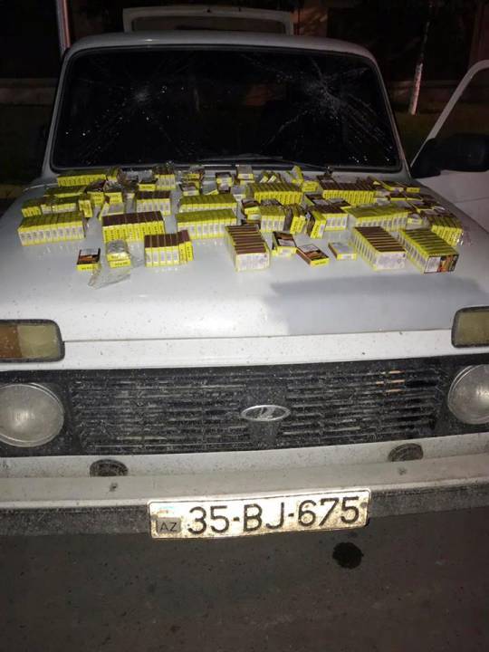 Avtomobilin yanacaq çəninin içərisindən pirotexniki vasitələr tapıldı
