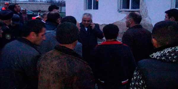 Qubada məktəbdə yanğın: İcra başçısı hadisə yerinə gəldi - FOTOLAR