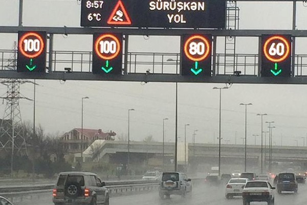 Sürücülərin diqqətinə: Sürət həddi endirildi