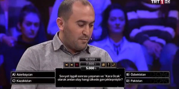 Türkiyədə bilik yarışmasına qatılan tarixçimiz "20 Yanvar"la bağlı sualda çətinlik çəkdi - VİDEO