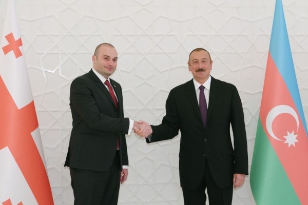 Mamuka Baxtadze Əliyevi təbrik etdi