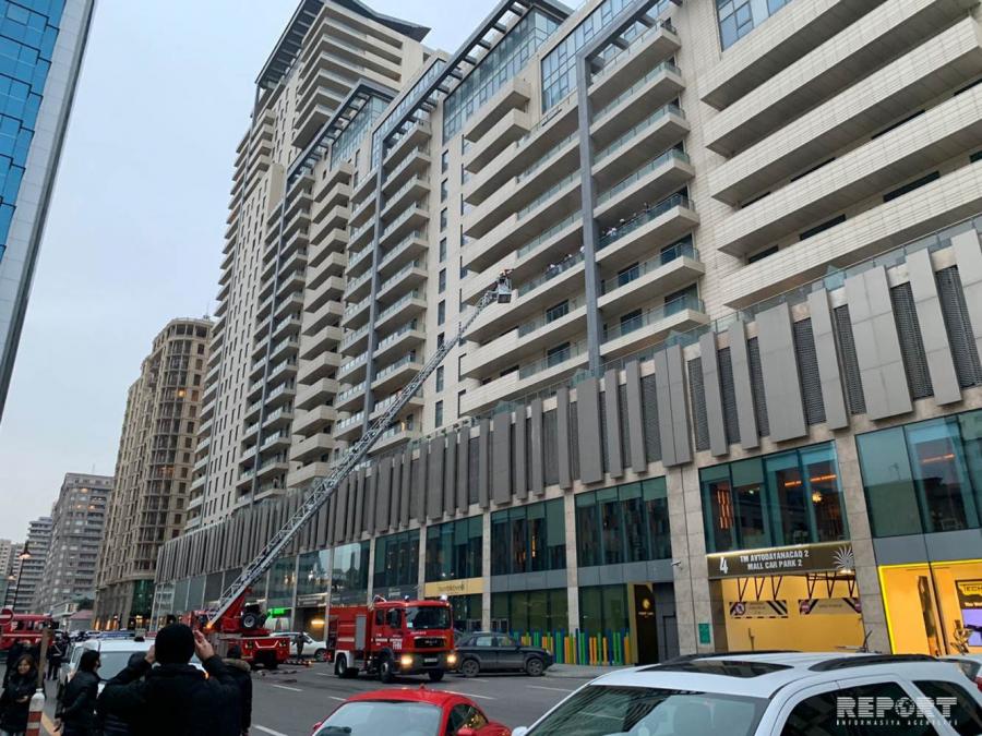 “Port Baku”da yanğın olub