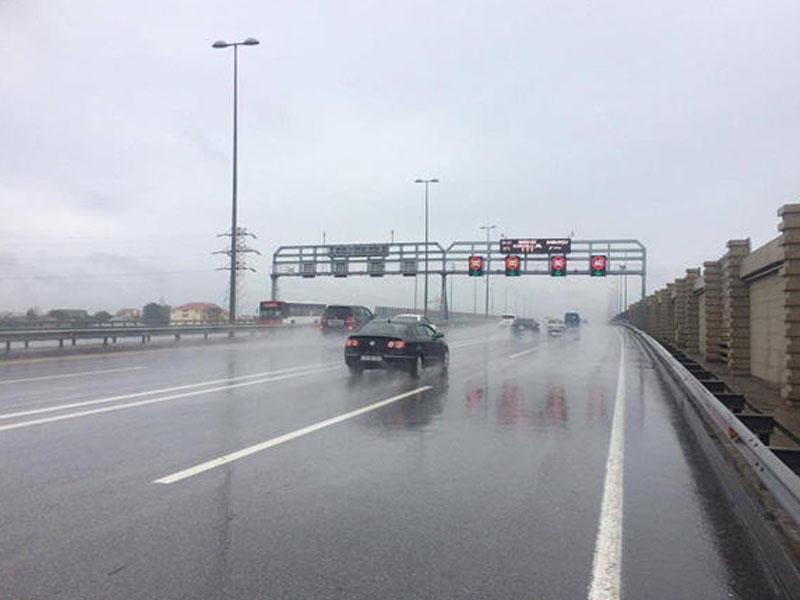 Bakıda bu avtomagistralda sürət həddi endirildi