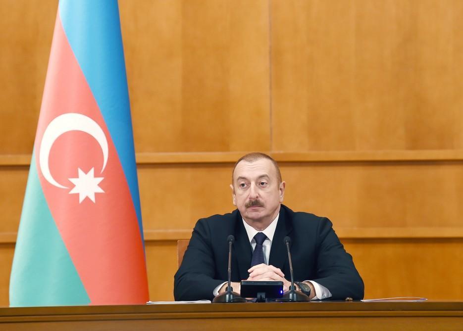 Prezident: "Biz sübut etdik ki, döyüş meydanında da düşməndən üstünük"