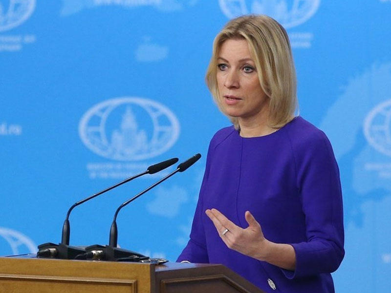 Zaxarova: "Rusiya Yerevanla Bakı arasında siyasi əlaqələri alqışlayır"
