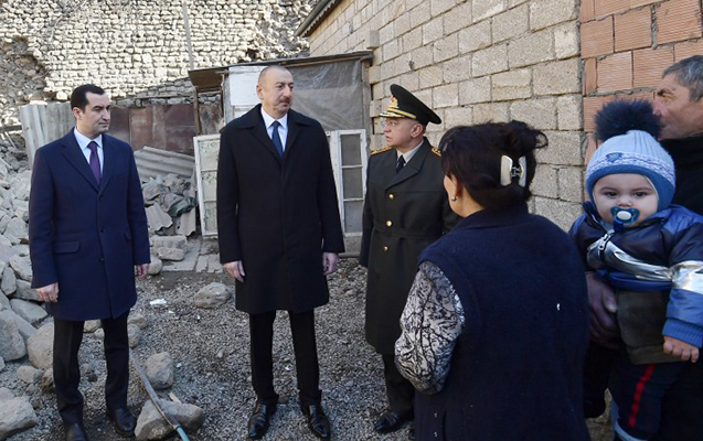 Prezident zəlzələ baş verən rayonlara 2 milyon ayırdı - Sərəncam